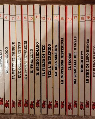 Tutto Tex collezione lotto dal n. 1 al n. 463