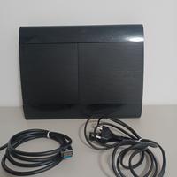 console ps3 super slim con cavi