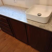 Mobile bagno + lavabo da appoggio 