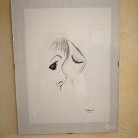 quadro donna e bambino 