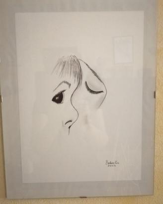 quadro donna e bambino 