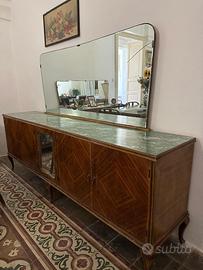 Mobile con specchio soggiorno antico