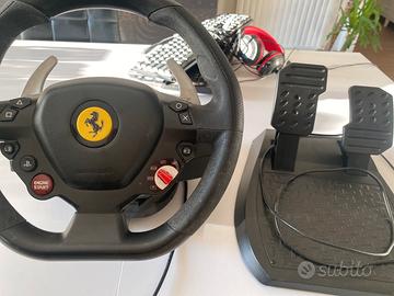 Combo volante ferrari e pedali