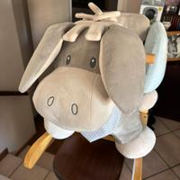 Nattou asino a dondolo blu cappuccino