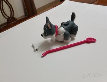 Cagnolino Giochi Preziosi con osso e guinzaglio 