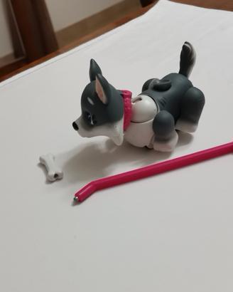 Cagnolino Giochi Preziosi con osso e guinzaglio 