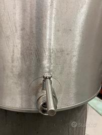 SERBATOIO ACCIAIO INOX 330lt
