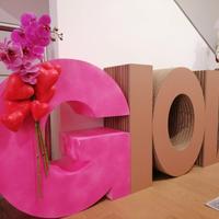 Lettere in cartone ondulato - Iniziali nome