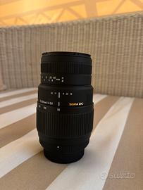Obiettivo Sigma DG 70-300mm