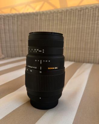 Obiettivo Sigma DG 70-300mm