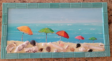 Quadro ad arte mista su mdf