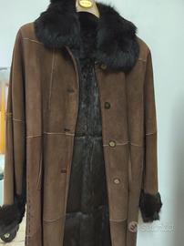 Cappotto in montone,interno visone