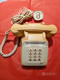 Telefono panna vintage anni 70