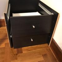 Cassetti Libreria Scaffale IKEA KALLAX Neri