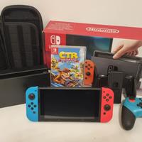 Nintendo switch + CTR e accessori