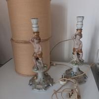 Lampade di Capodimonte  vintage 