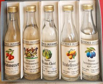 Cofanetto mignon liquori tedeschi anni 70 Hagauer