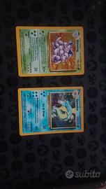 carte Pokemon - Nidoking e Gyarados 