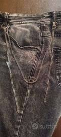 Catena Jeans - Collana Argento