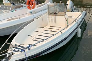 barca open 5 metri con motore 40 hp 4 temp
