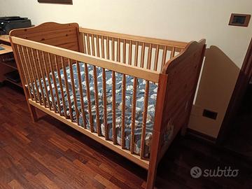 lettino bambini in legno
