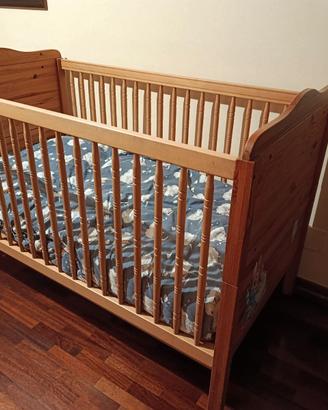 lettino bambini in legno
