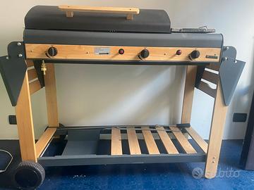 Barberque con fornello Kemper