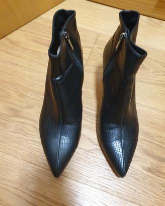 tronchetto con tacco donna nero numero 39