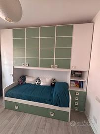 Cameretta verde e bianca