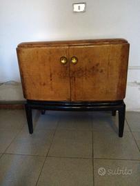 Mobile bar giradischi art decò