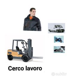 Carrellista operaio anche part time autista locale