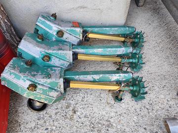 3 getti per irrigazione 