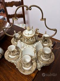 Servizio Caffè/Tè porcellana di Capodomonte