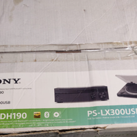 Giradischi completo con casse e amplificatore