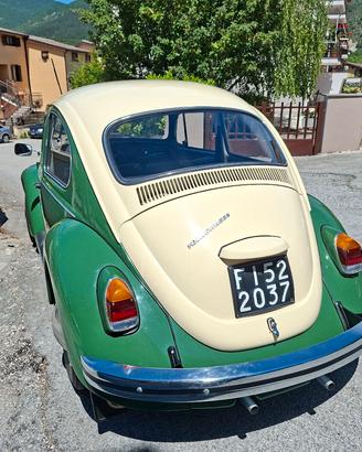 Maggiolino epoca 11F, bicolore iscritto ASI