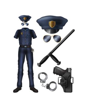 Accessori per militari, fiduciari, guardie giurate