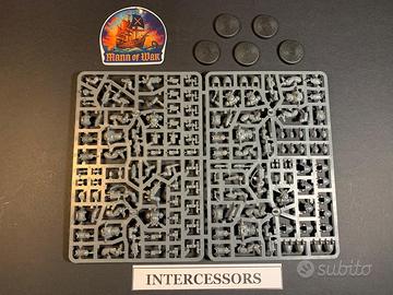 5 Squadra Intercessors Space Marine Warhammer 40k