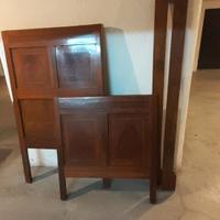 SPONDE LETTINO IN LEGNO RISTRUTTURATE