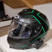 Casco HJC + Interfono cellular line tour