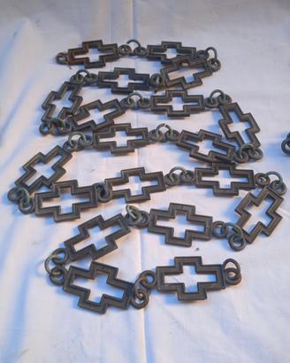 coppie catene monumentali anni 40 originale 