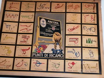 Pubblicità filati per ricamo ANCORA