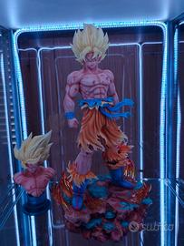 Goku SSJ Namek Infinite Studio Resina originale 