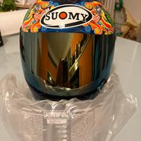 Casco Suomy  in fibra doppia visiera taglia L