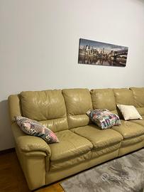 Divano in pelle