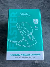 Carica batteria magsafe iPhone wireless AirPods