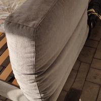 letto matrimionali compreso di due materassi