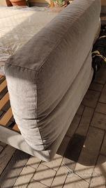 letto matrimionali compreso di due materassi