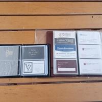 collezione  biglietti da visita (negli album) 
