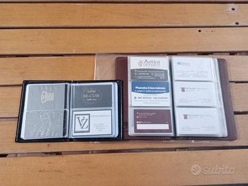 collezione  biglietti da visita (negli album) 
