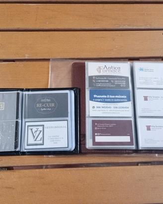 collezione  biglietti da visita (negli album) 